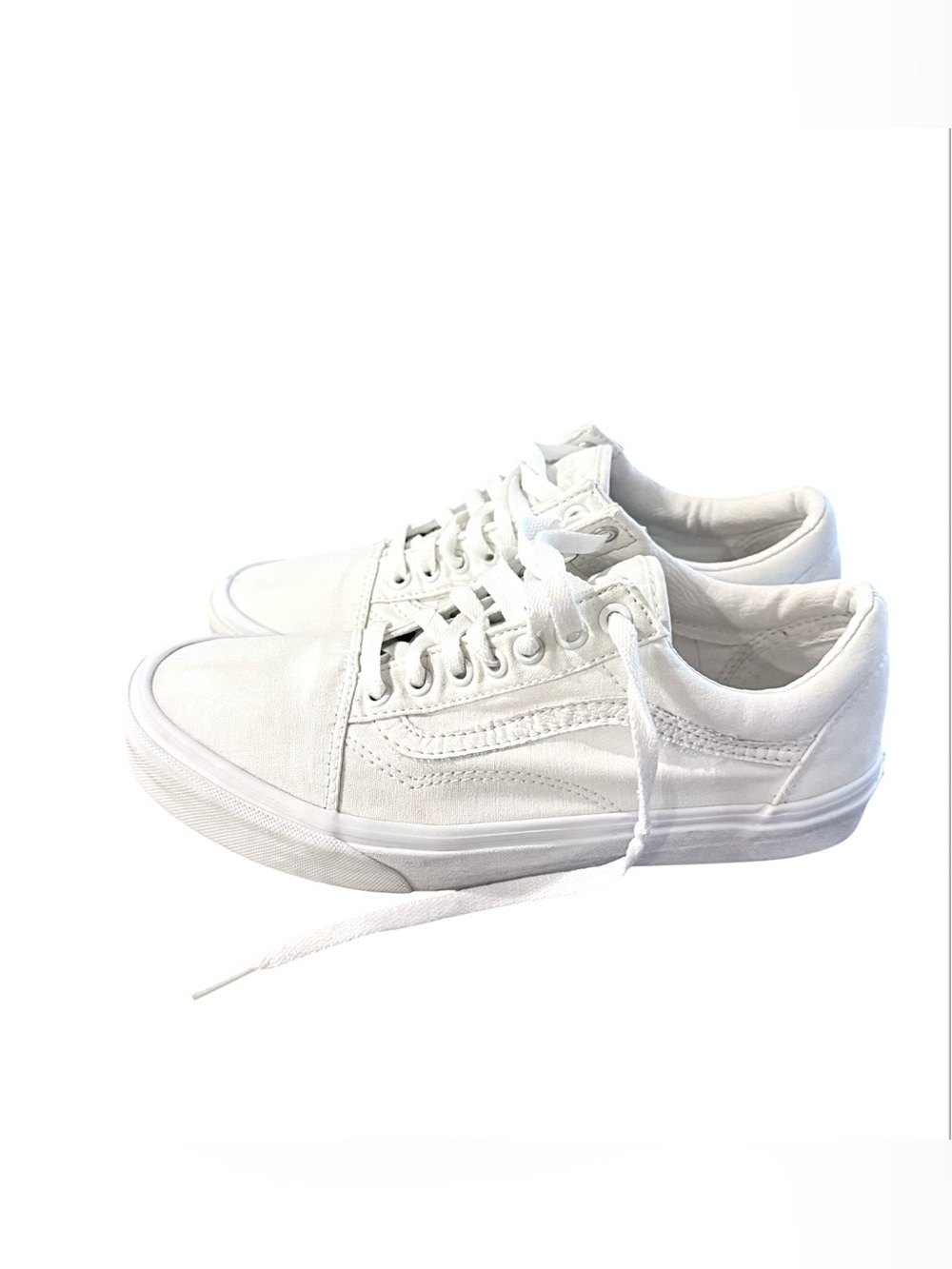 VANS Old Skool Men Low Top Lace-Up Sneakers True White